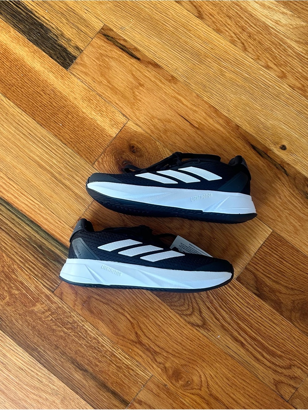 Kids Black and White Lightweight Sneakers